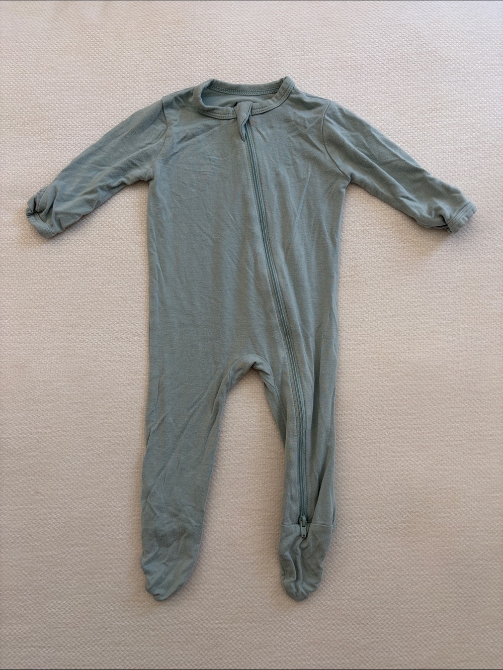 Kyte BABY Zippered Footie in Sage